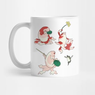 Gold Fish's Drinking Party Mug